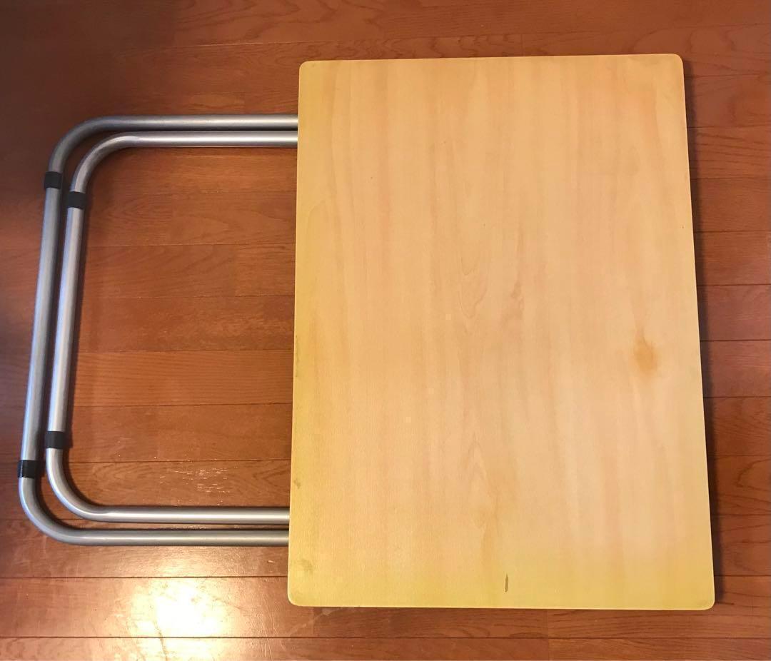 【値下げ】折り畳み式サイドテーブル