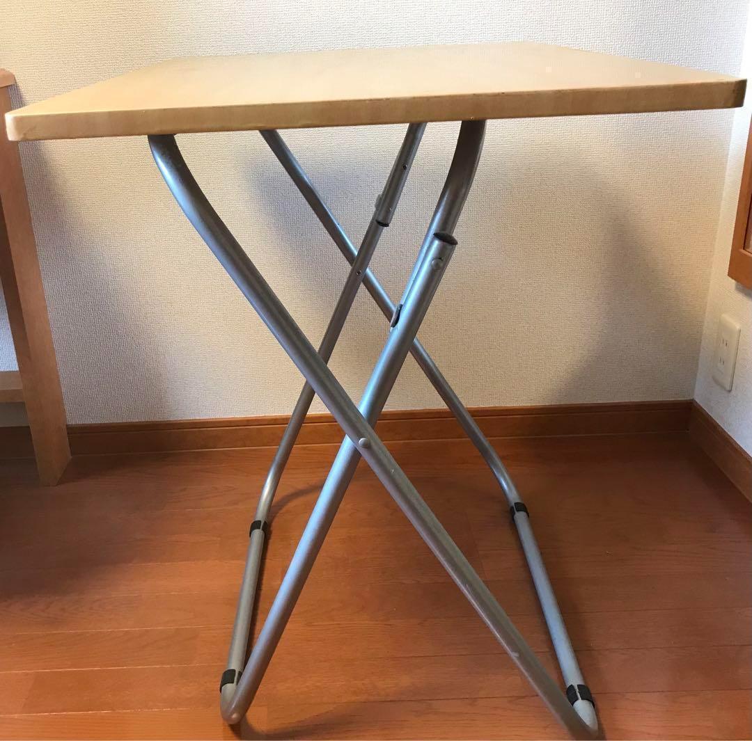 【値下げ】折り畳み式サイドテーブル