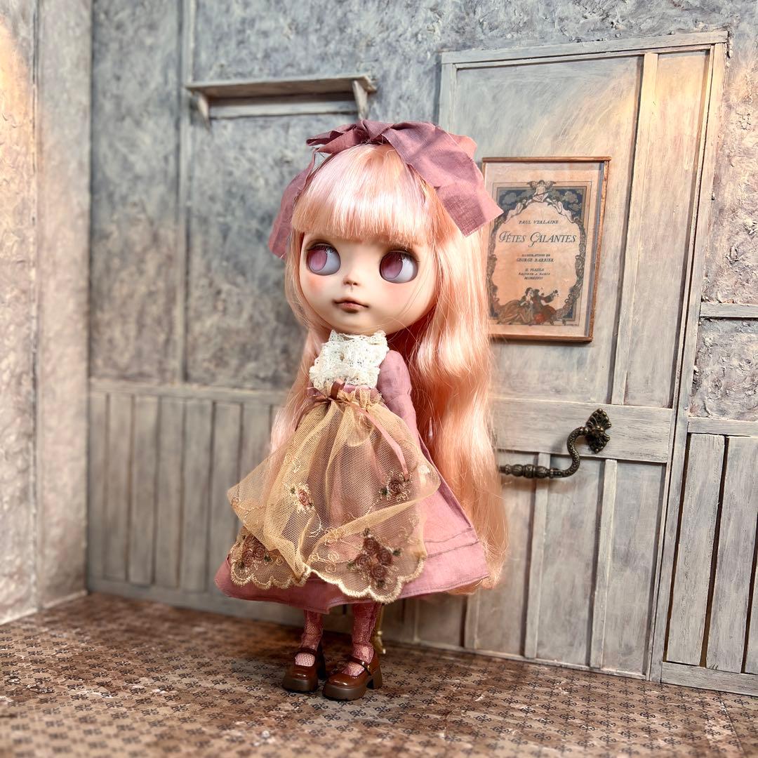 ♡ブライス　アウトフィット　ワンピース　リネン