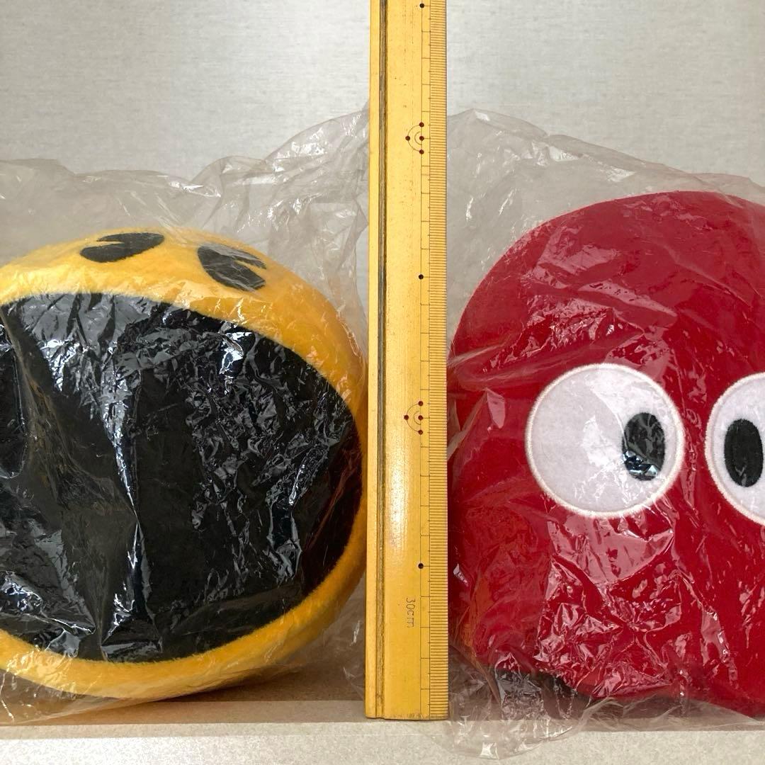 希少】 超殿堂 パックマン アカベエ ぬいぐるみ レア - メルカリ