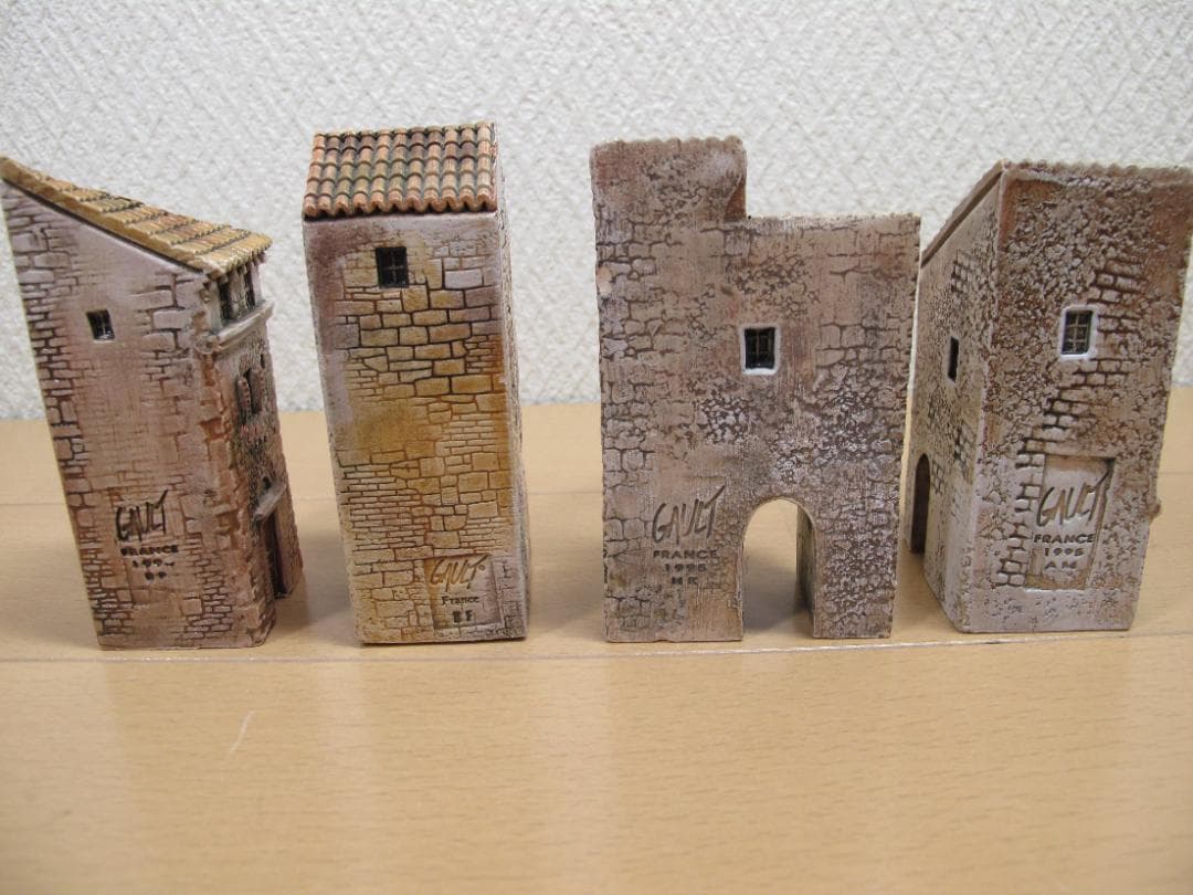 ゴーハウス　ミニチュア　４点　南仏 プロヴァンス　フランス製