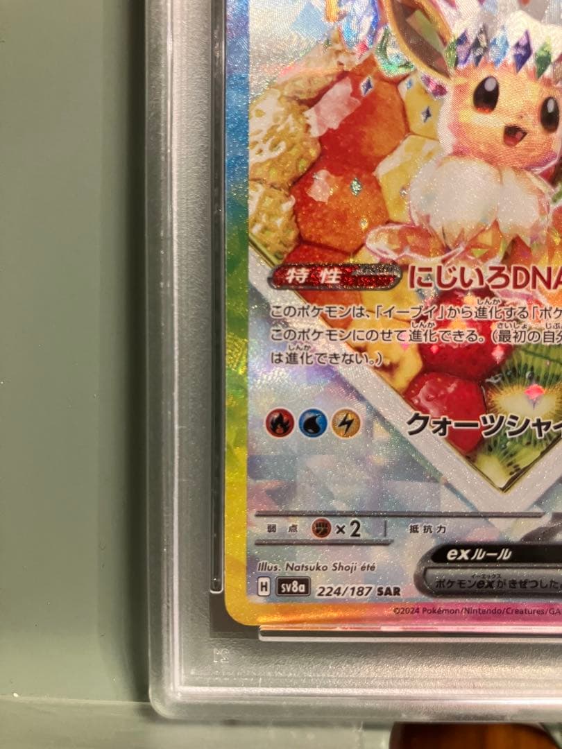 イーブイex SAR SV8a テラスタルフェスex 224/187