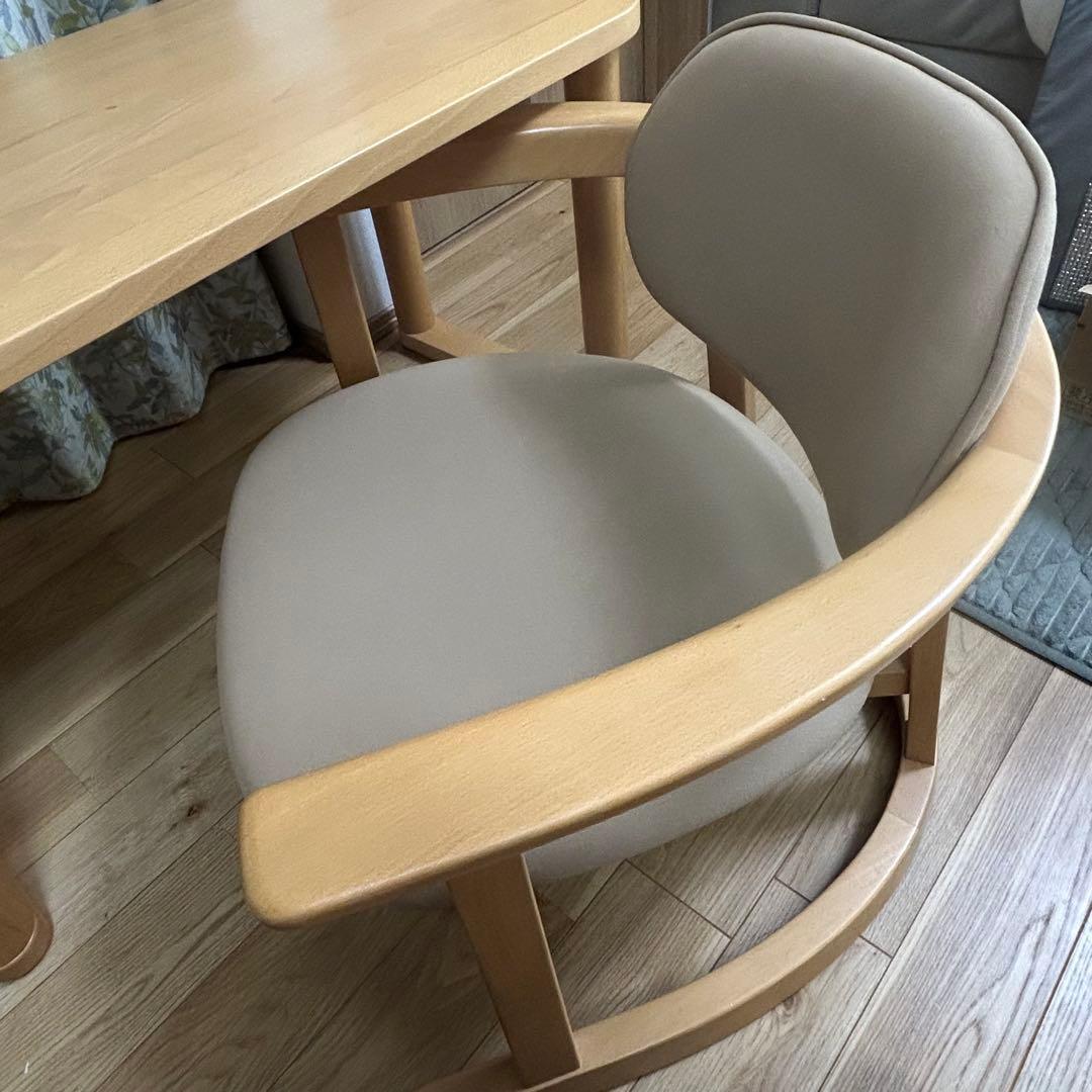 かに座PLUS パーソナルテーブル＆チェア　ロータイプ　　デスク　MUGEN工房