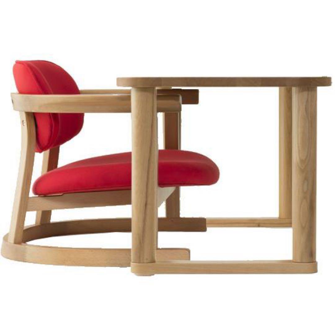 かに座PLUS パーソナルテーブル＆チェア　ロータイプ　　デスク　MUGEN工房