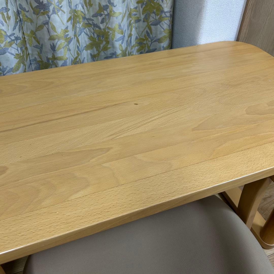 かに座PLUS パーソナルテーブル＆チェア　ロータイプ　　デスク　MUGEN工房