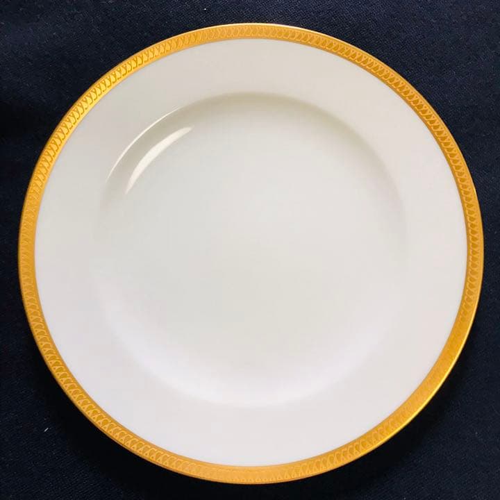 大倉陶園 片葉金蝕 プレート6枚セット