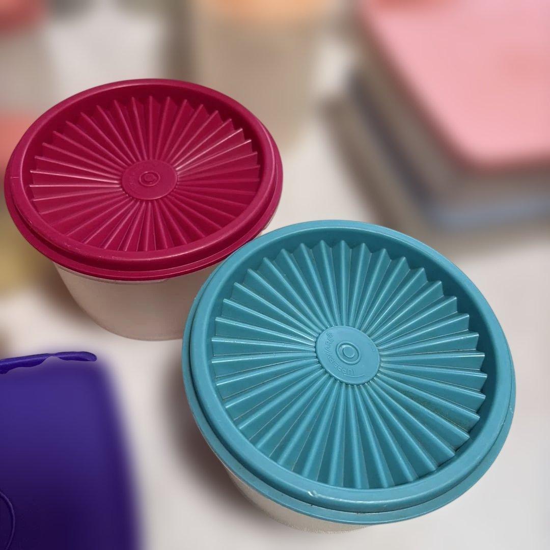 Tupperware　食品保存容器　まとめ売り　35点　昭和レトロ