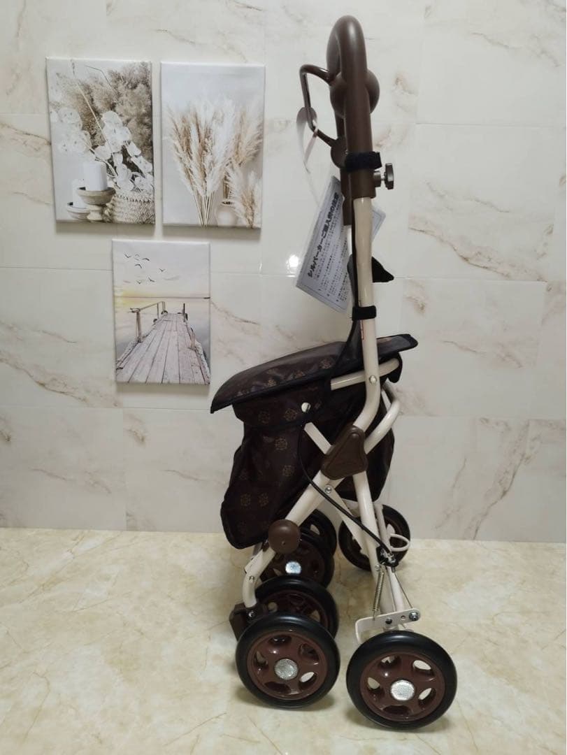 シルバーカー 【幸和製作所】 ルミド SIMD02　チェックブラック