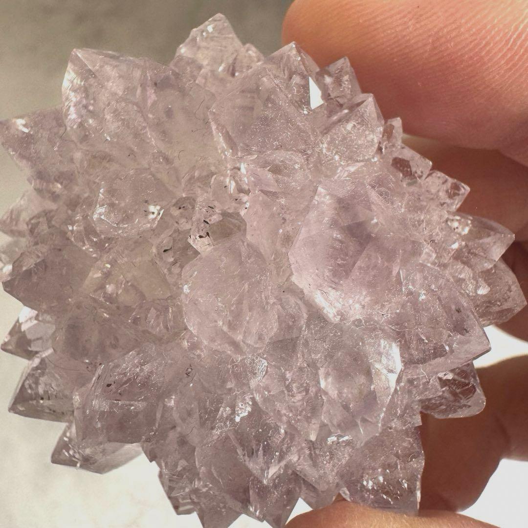 【希少】フラワーアメシスト　スタラクタイト　ウルグアイ産　原石