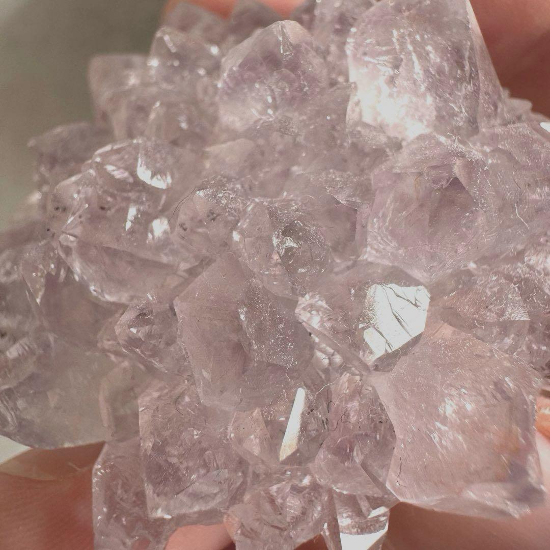 【希少】フラワーアメシスト　スタラクタイト　ウルグアイ産　原石