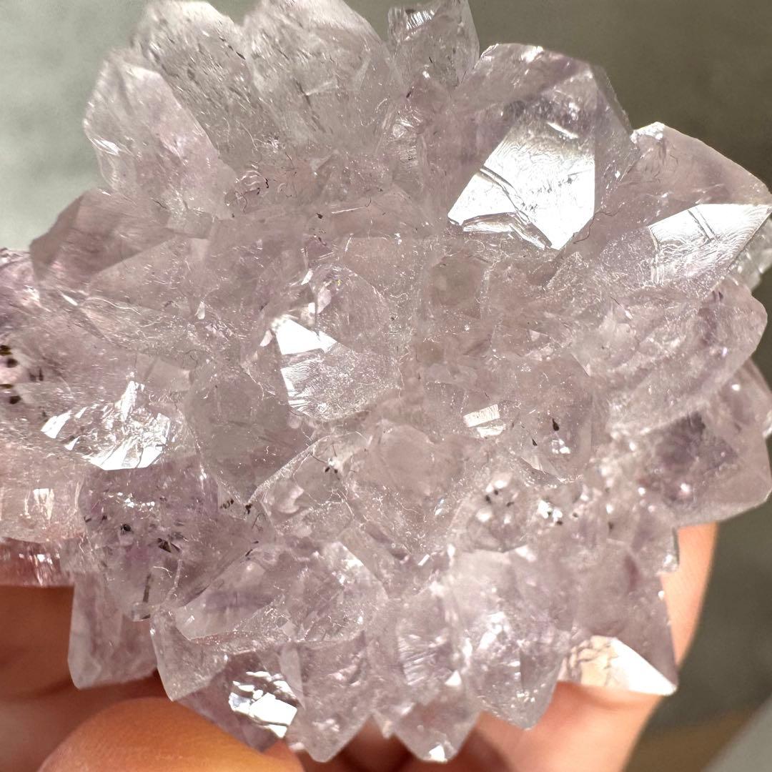 【希少】フラワーアメシスト　スタラクタイト　ウルグアイ産　原石