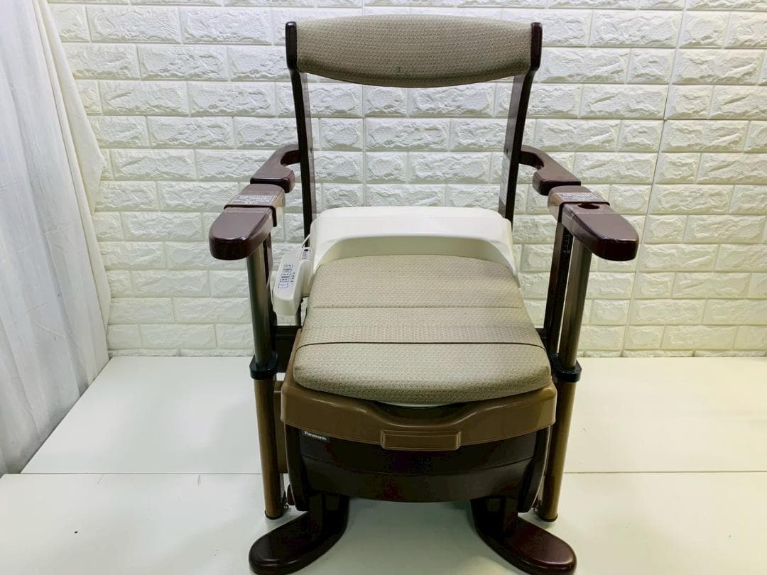 225Z 介護用温水洗浄便座付ポータブルトイレ Panasonic 送料込