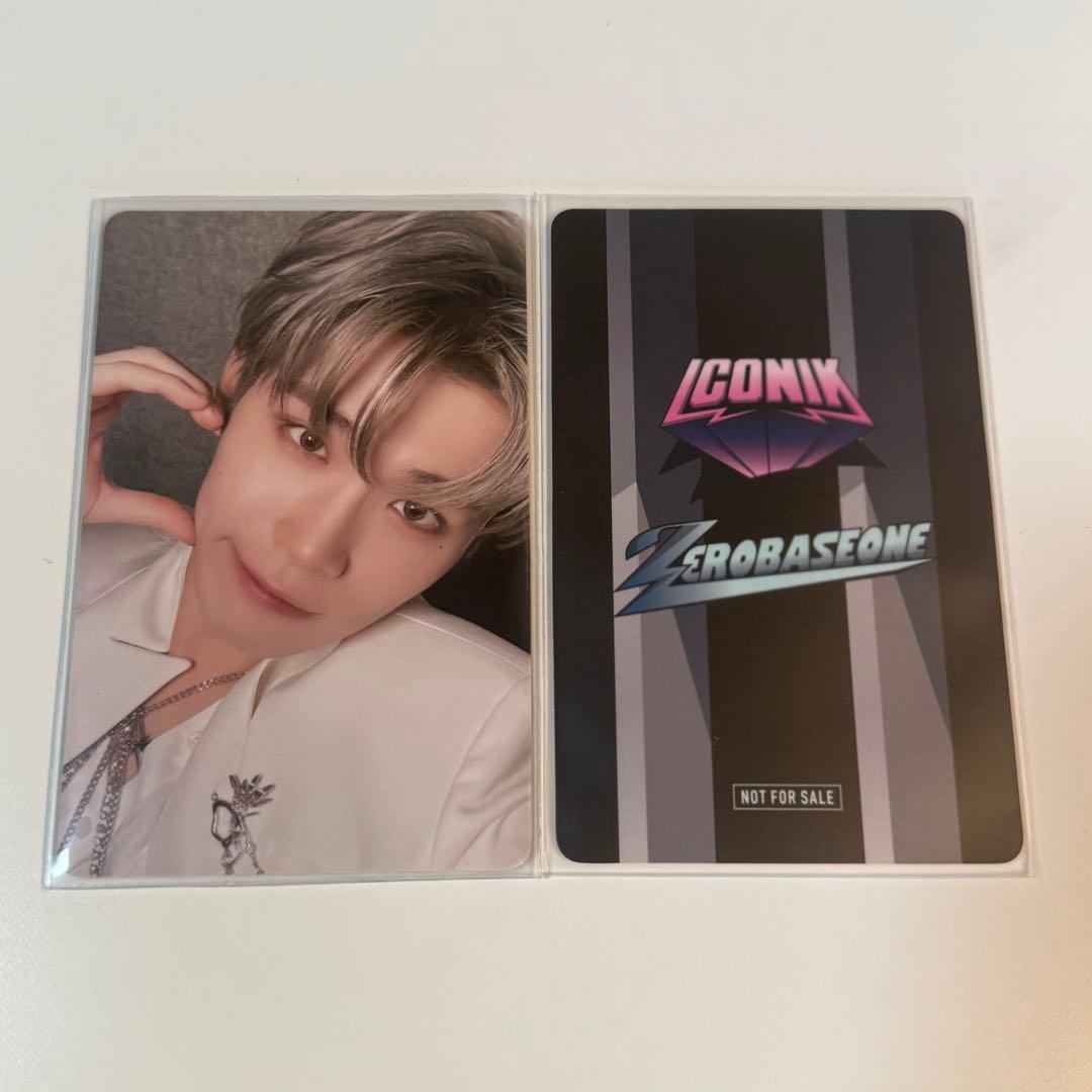 ゼベワン iconik 白衣装 タワレコ トレカ テレ - メルカリ