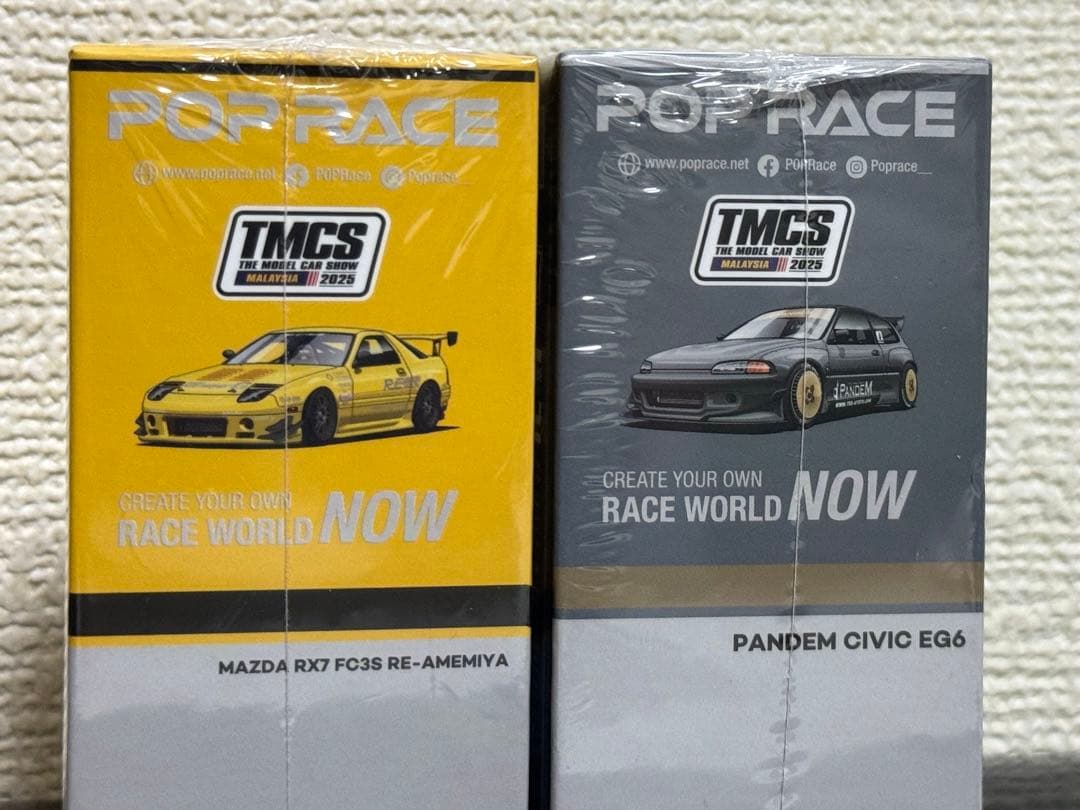 POP RACE 1/64 EG6 RX-7 FC3S TMCS限定セット