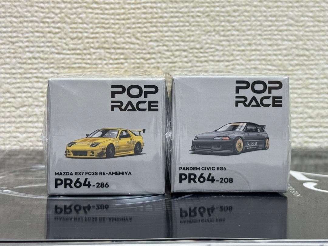POP RACE 1/64 EG6 RX-7 FC3S TMCS限定セット
