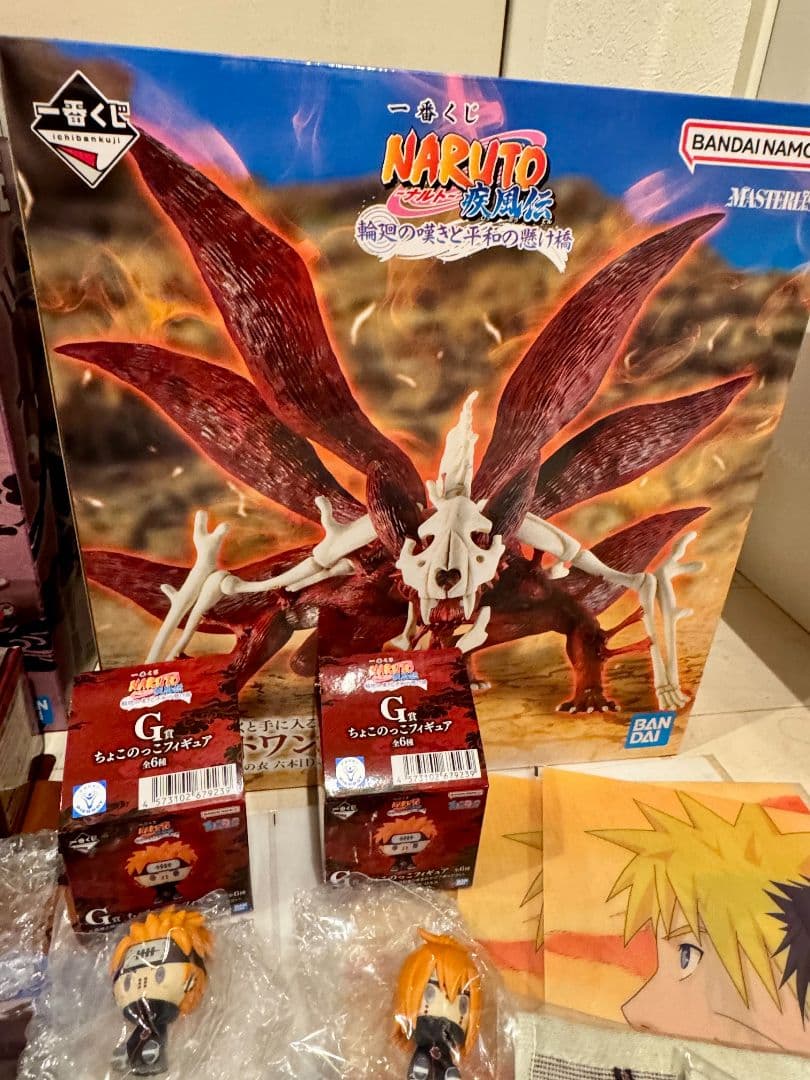一番くじ NARUTO D賞キラービー ラストワン賞うずまきナルト(G賞含む)
