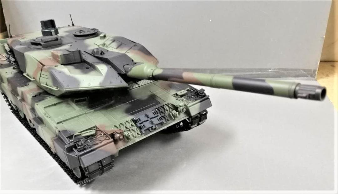 訳あり1/16戦車ラジ今　ドイツレオパルド　ヘンロン基板7.0