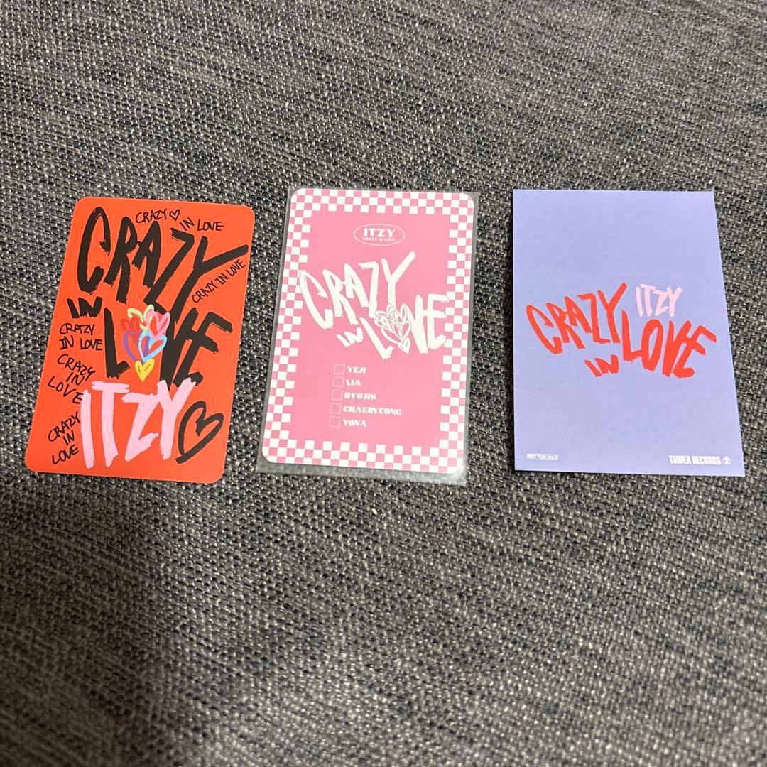 ITZY CRAZY IN LOVE リュジン ユナ イェジ リア チェリョン - メルカリ