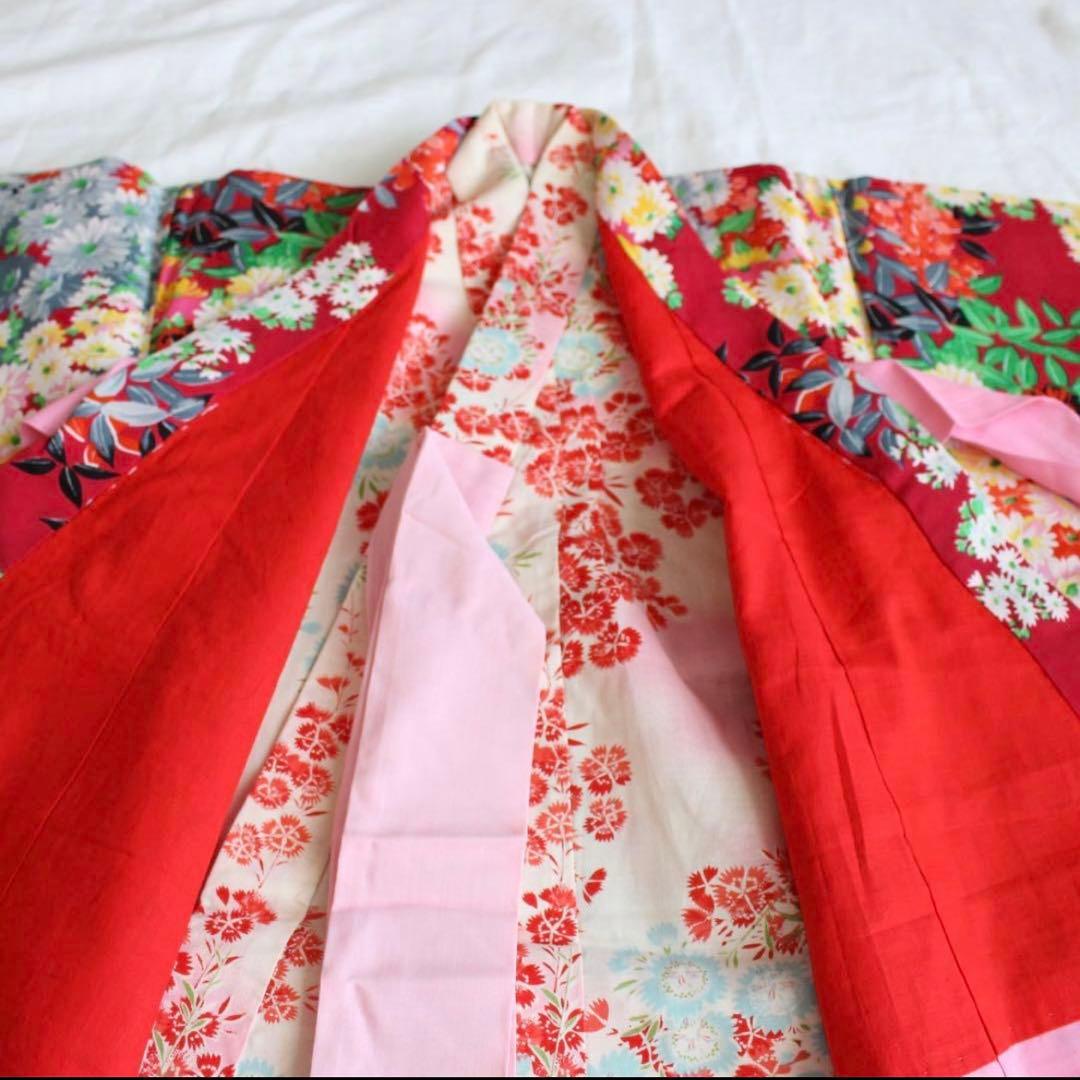 アンティーク　七五三　3歳　被布着物セット