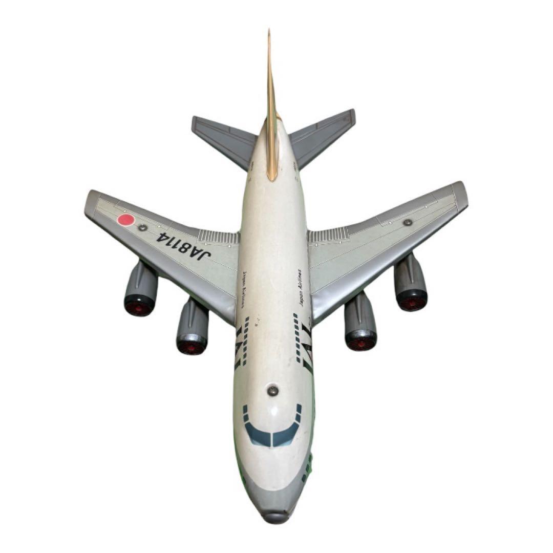イチコー 日本航空 ジャンボジェット 747 JAL 金属玩具 ブリキ