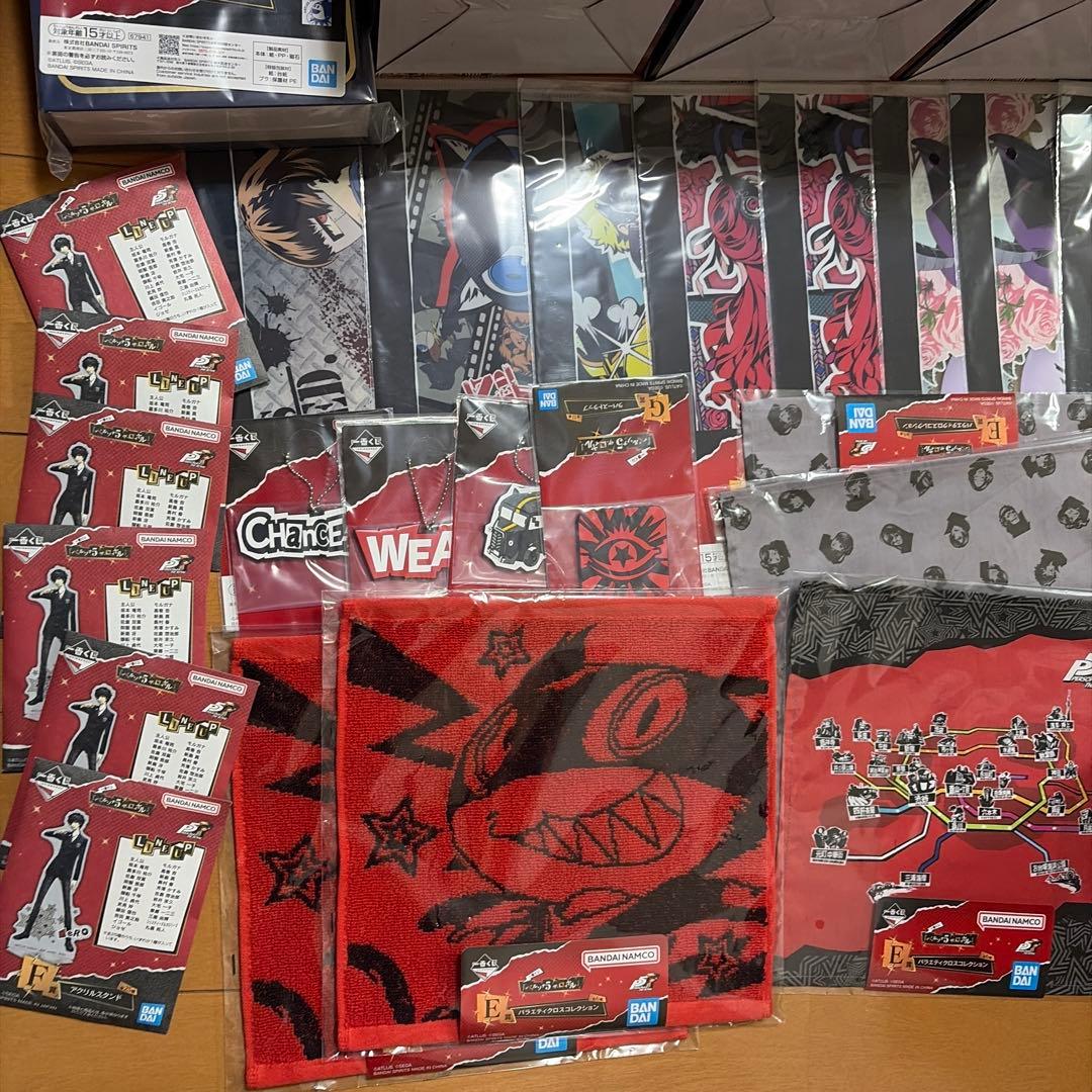 ペルソナ一番くじ 上位セミコンプセットA賞 B賞C賞D賞ラストワン賞 ジョーカー