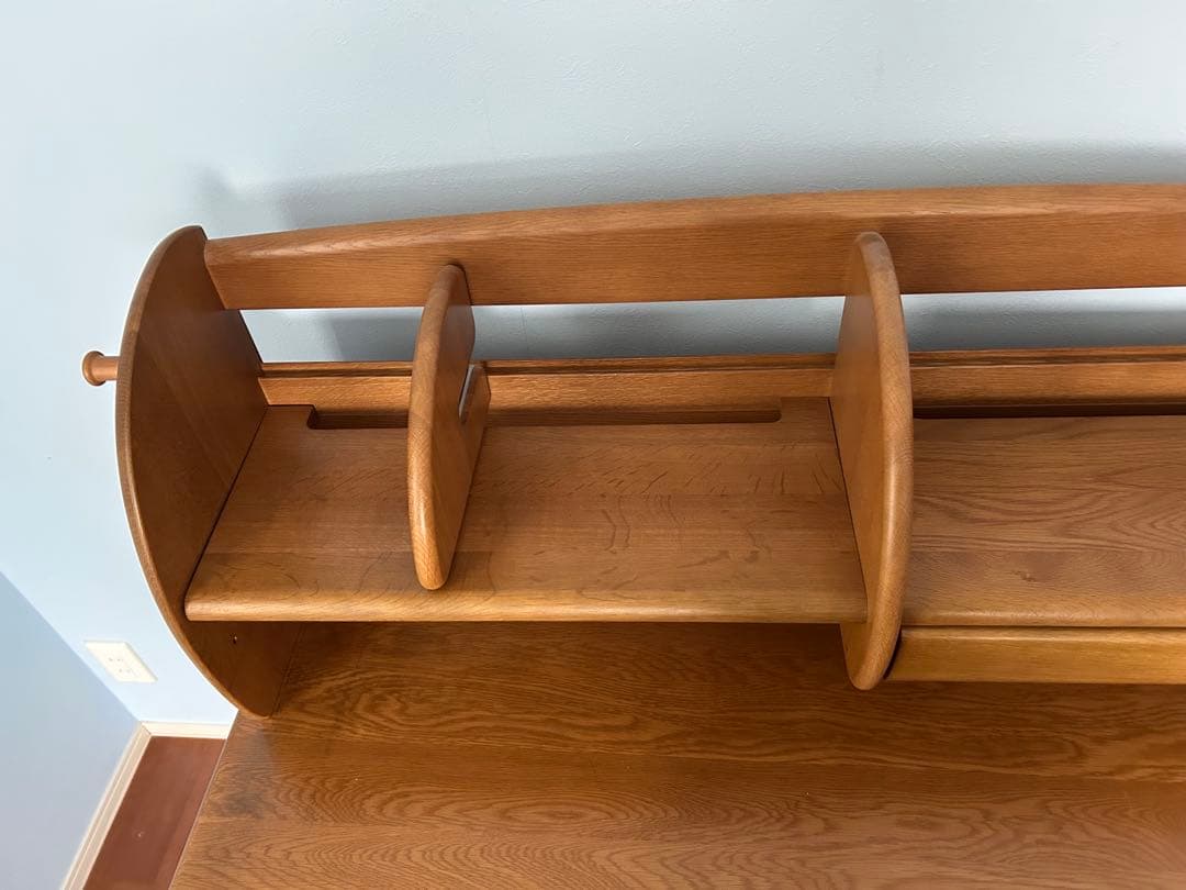 カリモク　学習机セット　4-3 上置き棚