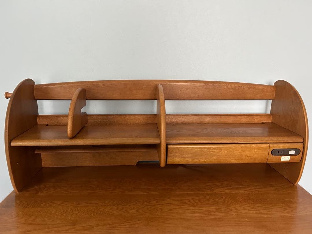 カリモク　学習机セット　4-3 上置き棚