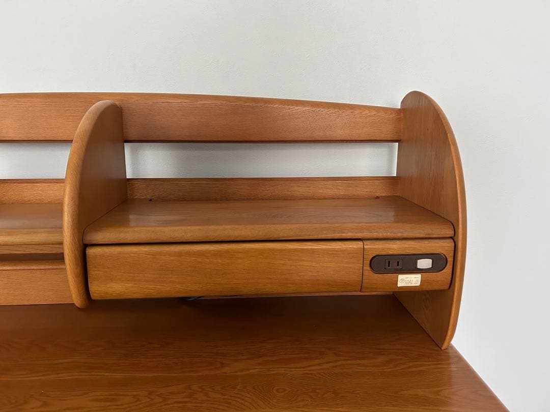 カリモク　学習机セット　4-3 上置き棚