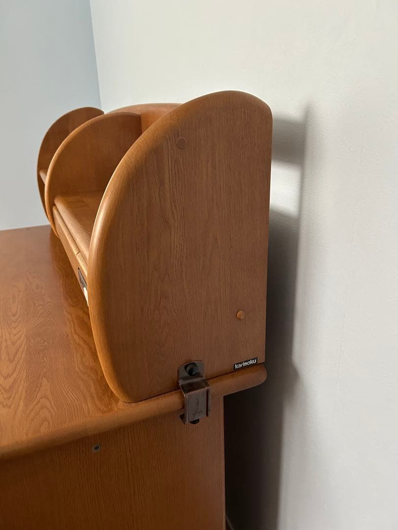 カリモク　学習机セット　4-3 上置き棚