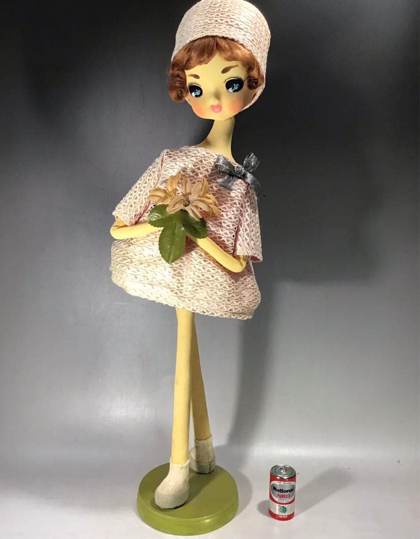昭和レトロ モダンガール 美少女 ポーズ人形 宇山あゆみ ドール 玩具 古着