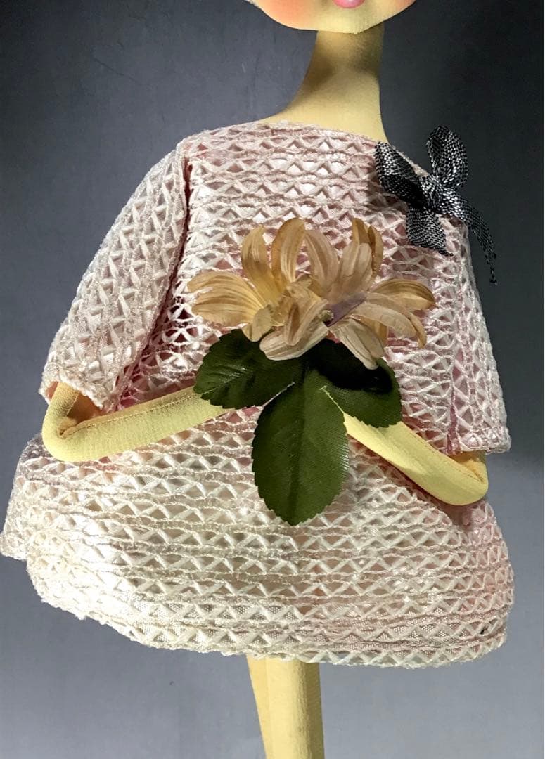 昭和レトロ モダンガール 美少女 ポーズ人形 宇山あゆみ ドール 玩具 古着