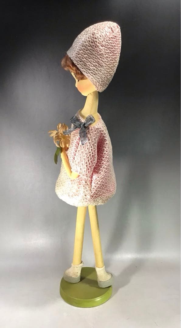 昭和レトロ モダンガール 美少女 ポーズ人形 宇山あゆみ ドール 玩具 古着