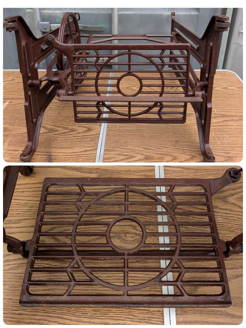 JANOME ジャノメ 足踏みミシン脚　アンティーク♦脚車台付き♦