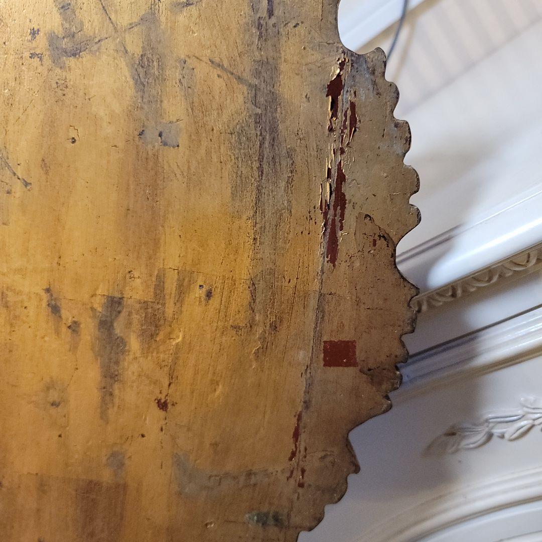 大型　ライオンの壁掛けコンソール　シェルフ　ヴィンテージ　有翼の獅子