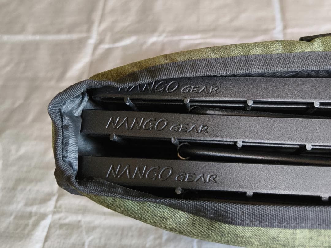 NANGOGEAR フィールドラック 3台/専用ケース/天板/連結板 セット