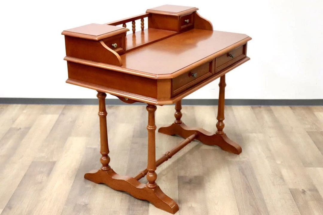 GMGN235○イタリア製 アンティーク コンソールデスク ライティングデスク