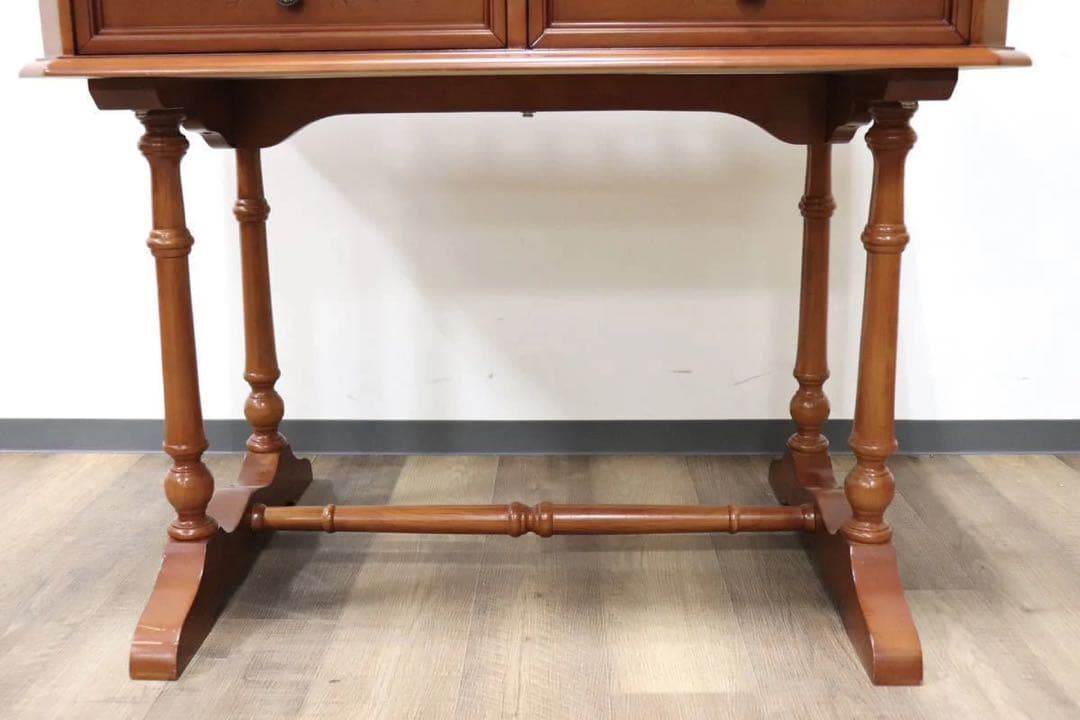 GMGN235○イタリア製 アンティーク コンソールデスク ライティングデスク