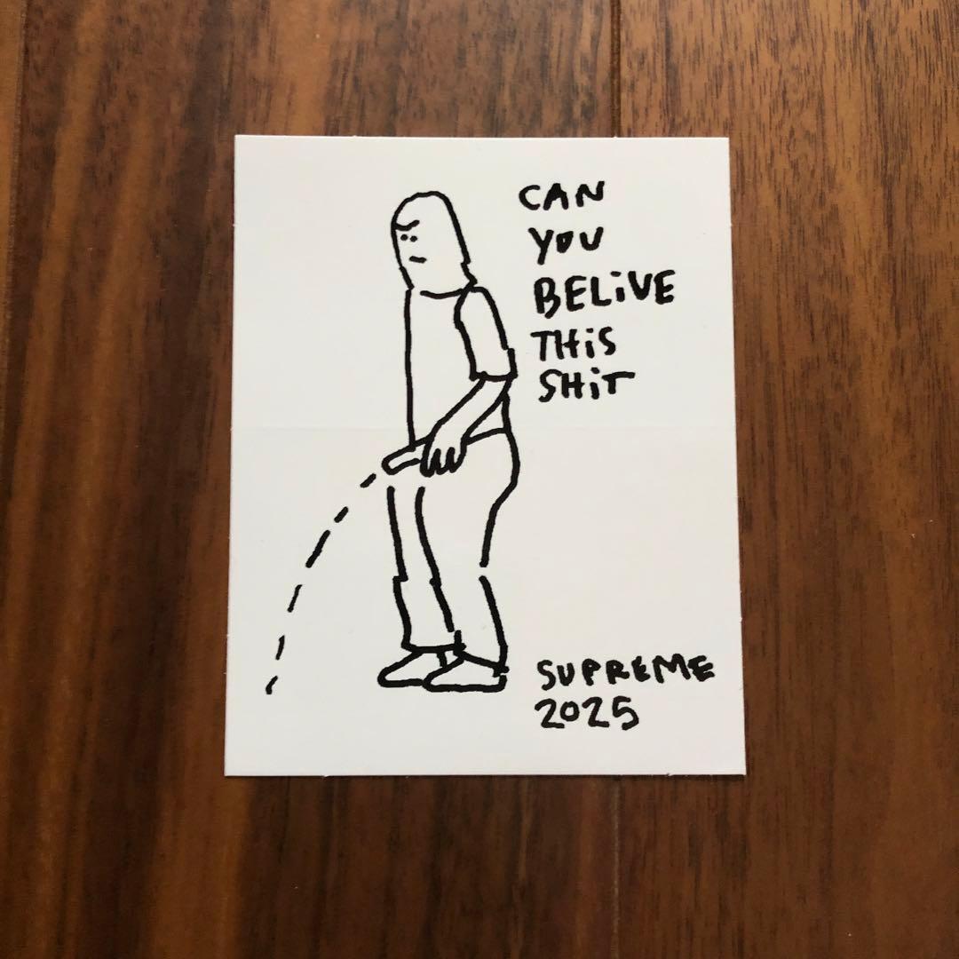 最安値】supreme ステッカー マークゴンザレス コラボ GONZ 白 - メルカリ