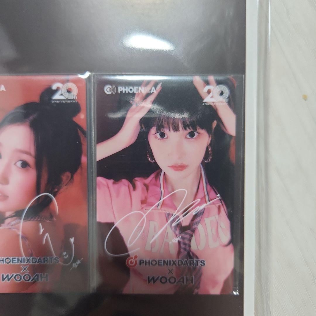 PHOENIXDARTS x WOOHAAH サイン入りカードセット - メルカリ