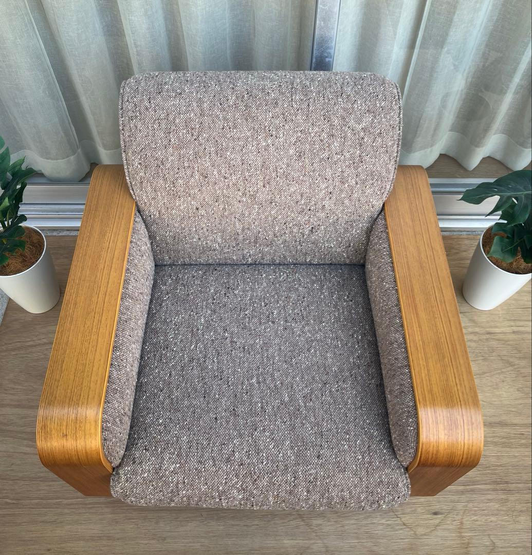 TENDO 天童木工　イージーチェア　② 1S アームチェア　シングルソファ