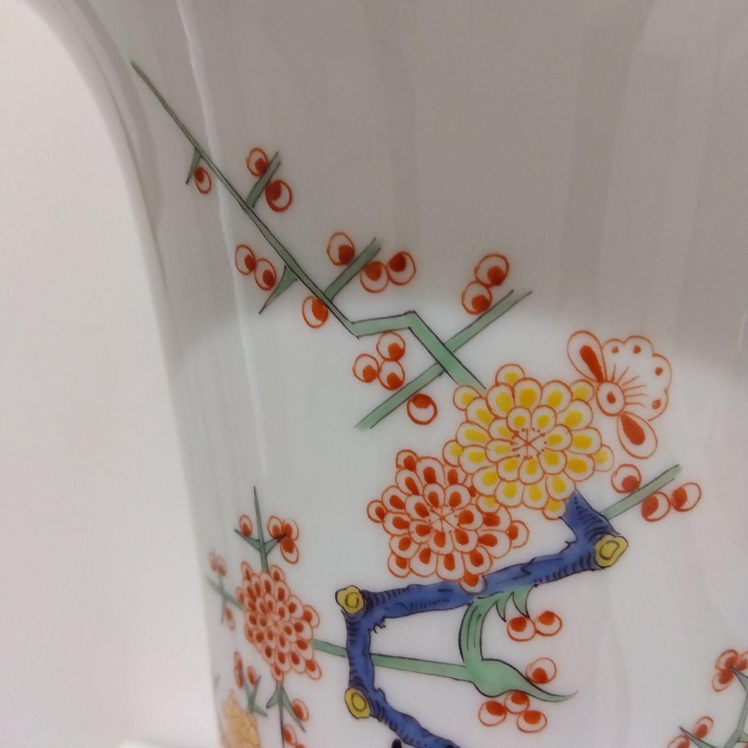 MEISSEN　マイセン シノワズリ 竹虎 花瓶 BASE