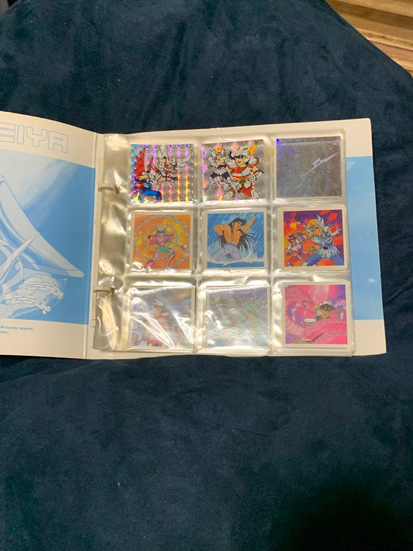聖闘士星矢シールブックシール付きマイナーシールアマダ昭和レトロ