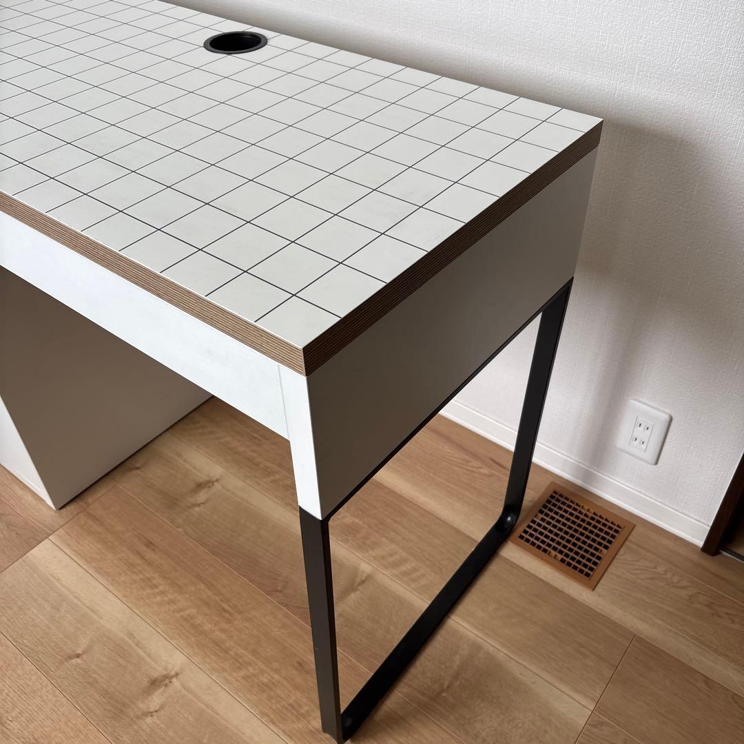 Ikea MICKE デスク 引き出し付き