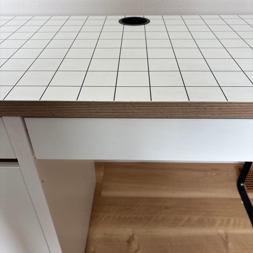 Ikea MICKE デスク 引き出し付き