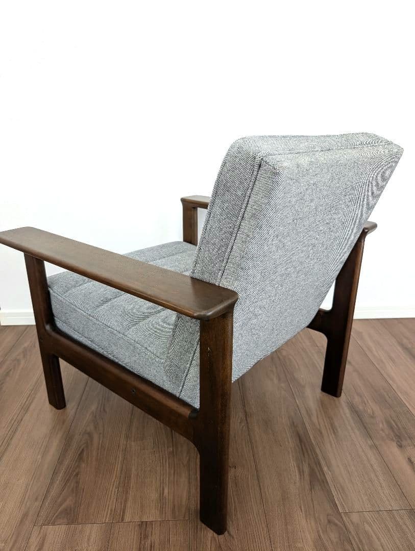 【希少】カリモク ワイドアームチェア　ヴィンテージ