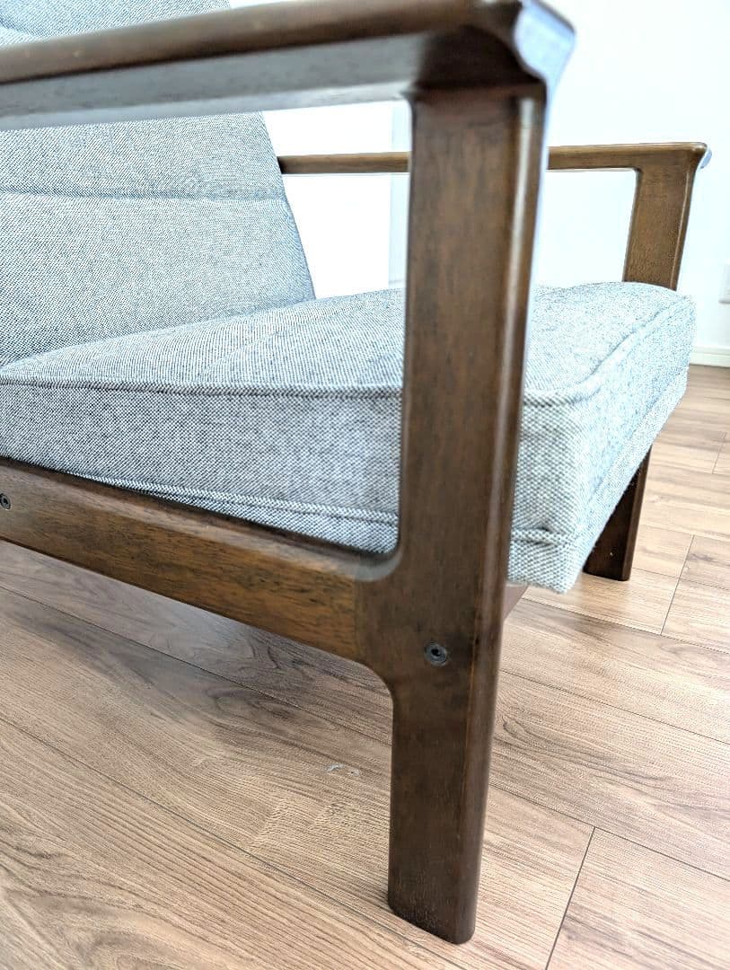 【希少】カリモク ワイドアームチェア　ヴィンテージ