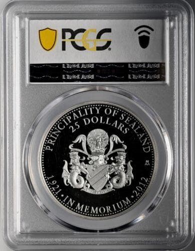 2012 $25 シーランド公国 初代プリンス ロイ・ベーツ - メルカリ