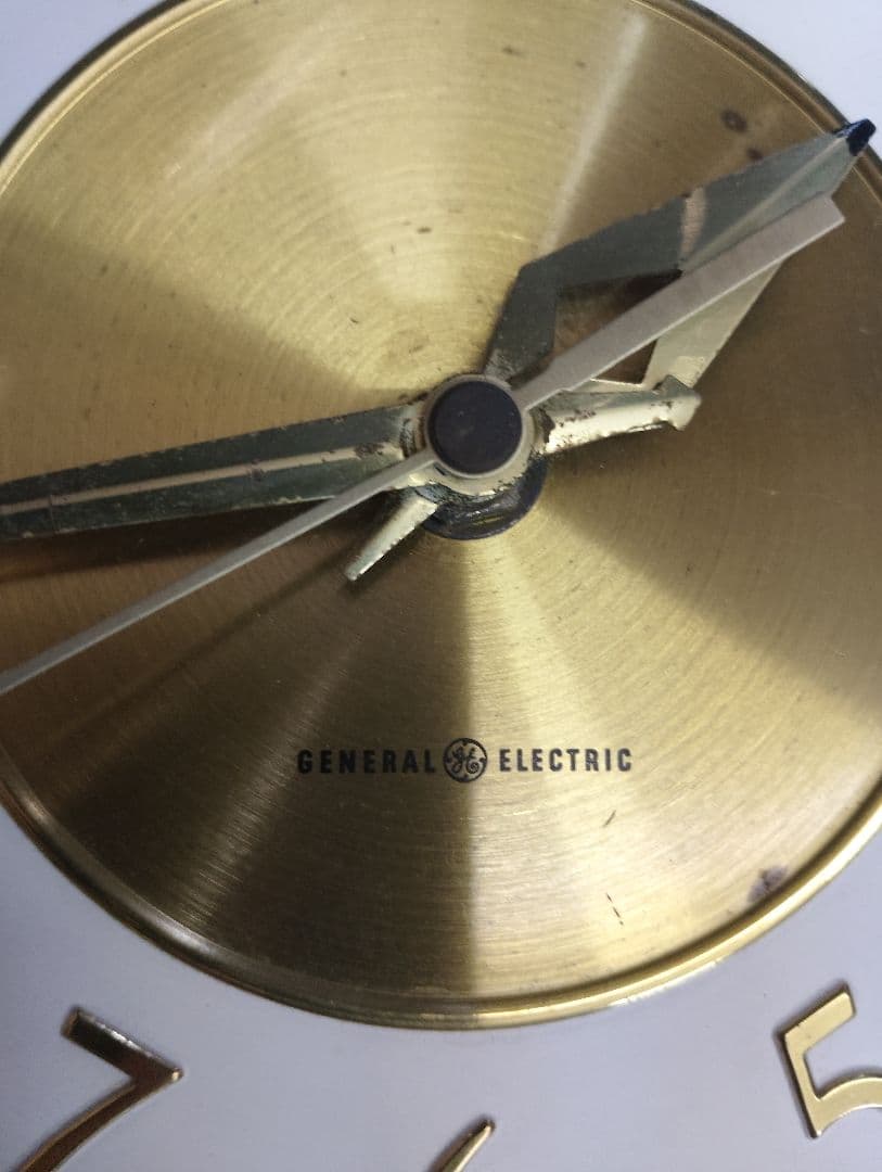 ヴィンテージ　GENERAL ELECTRIC 　サンバースト掛時計