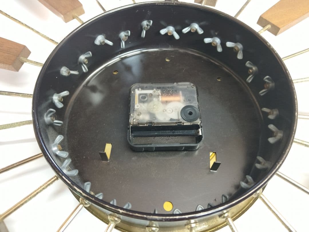 ヴィンテージ　GENERAL ELECTRIC 　サンバースト掛時計