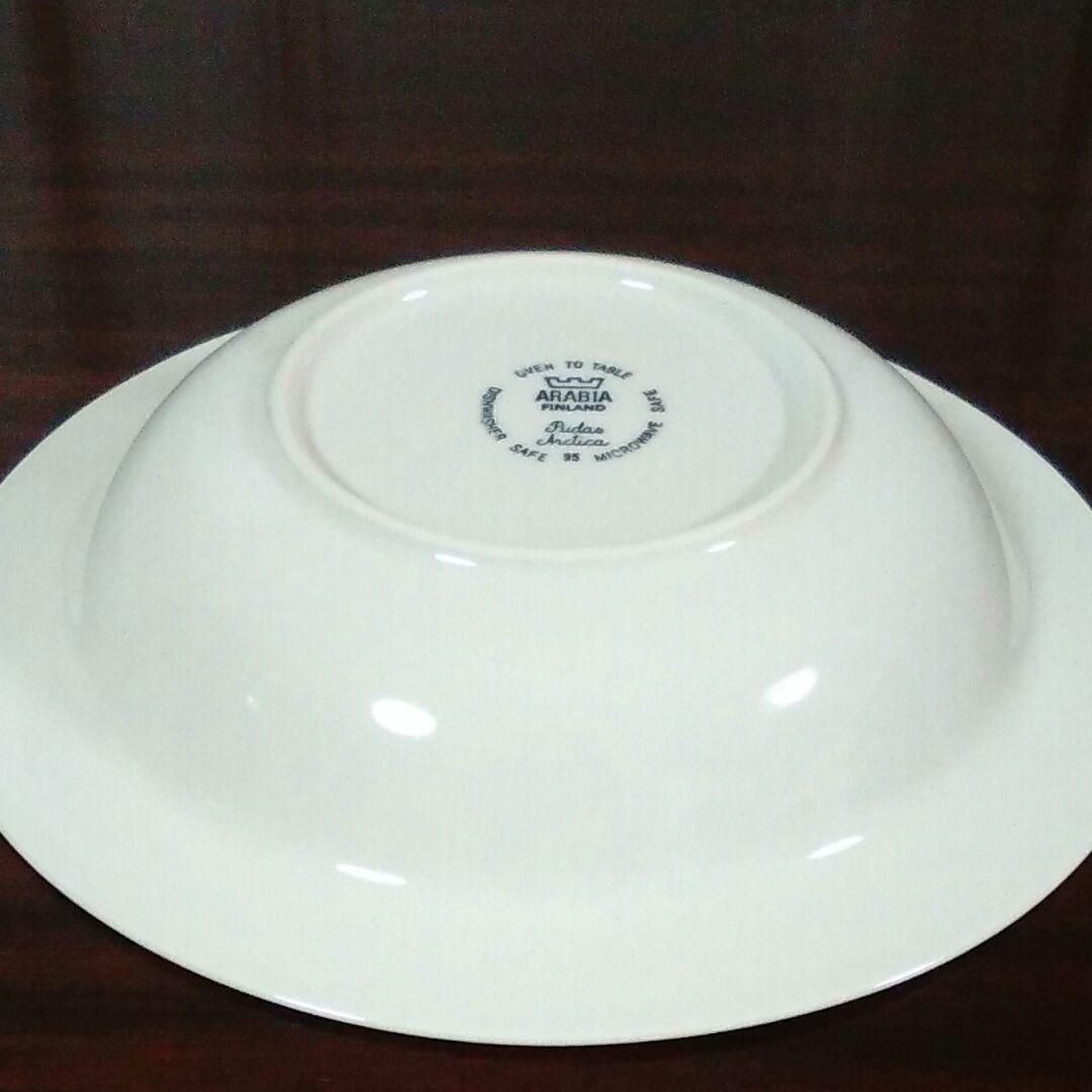 アラビア　未使用品　プダス　アークティカ　スープ皿　深皿　6枚　ARABIA